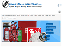 Tablet Screenshot of kovosluzba-hp.cz